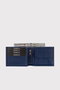 Zoozie Bags Cartera de Hombre Arnold - Azul Marino - 100% Cuero Auténtico
